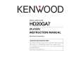 KENWOOD HD20GA7 Owners Manual