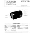 KENWOOD KSCW800 Service Manual