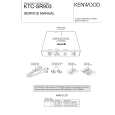 KENWOOD KTCSR903 Service Manual