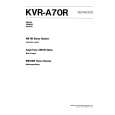 KENWOOD KVRA70R Owners Manual