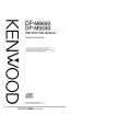 KENWOOD DPM5550 Owners Manual