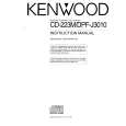 KENWOOD DPFJ3010 Owners Manual