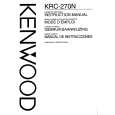 KENWOOD KRC-270N Owners Manual