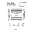 KENWOOD KAC848 Service Manual