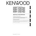 KENWOOD KRFV4070D Owners Manual