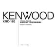 KENWOOD KRC-165 Owners Manual
