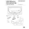 KENWOOD DPXMP4070 Service Manual