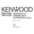 KENWOOD KRC-21SA Owners Manual