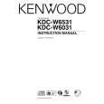 KENWOOD KDC-W6031 Owners Manual
