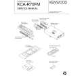 KENWOOD KCAR70FM Service Manual