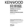 KENWOOD KTCHR100MC Owners Manual