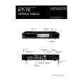 KENWOOD KT-76 Service Manual