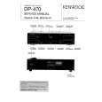 KENWOOD DP470 Service Manual