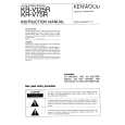 KENWOOD KR-V75R Owners Manual