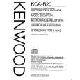 KENWOOD KCAR20 Owners Manual