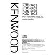 KENWOOD KDC5003 Owners Manual