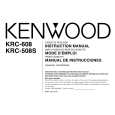 KENWOOD KRC608 Owners Manual