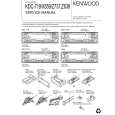 KENWOOD KDCZ638 Service Manual