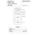 KENWOOD KSC32 Service Manual