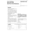 KENWOOD KX97CW Owners Manual