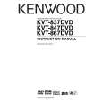 KENWOOD KVT-837DVD Owners Manual