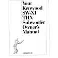 KENWOOD SWX1 Owners Manual