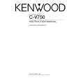 KENWOOD C-V750 Owners Manual