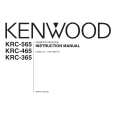 KENWOOD KRC-465 Owners Manual