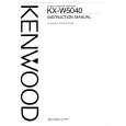 KENWOOD KX-W5040 Owners Manual