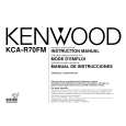 KENWOOD KCA-R70FM Owners Manual
