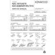 KENWOOD KDCX615 Service Manual
