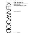 KENWOOD KT-1100D Owners Manual