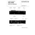 KENWOOD SS-992 Service Manual