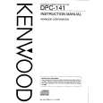 KENWOOD DPC141 Owners Manual