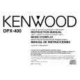 KENWOOD DPX400 Owners Manual