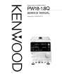 KENWOOD PW18-1.8Q Service Manual