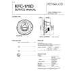 KENWOOD KFC178D Service Manual