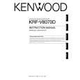 KENWOOD KRF-V8070D Owners Manual