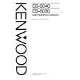KENWOOD CS-6030 Owners Manual