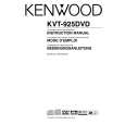 KENWOOD KVT-925DVD Owners Manual