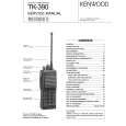 KENWOOD TK390 Service Manual