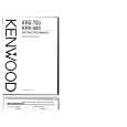 KENWOOD KRX593 Owners Manual