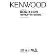 KENWOOD KDC-X7529 Owners Manual