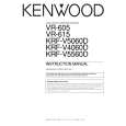 KENWOOD VR615 Owners Manual