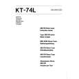 KENWOOD KT-74L Owners Manual