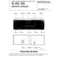 KENWOOD X85 Service Manual
