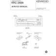 KENWOOD KRC268A Service Manual