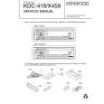 KENWOOD KDC419 Service Manual