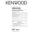 KENWOOD VRS6100 Owners Manual