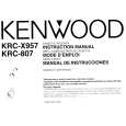 KENWOOD KRCX957 Owners Manual